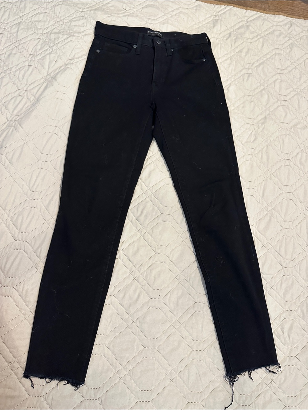 Banana Republic Black High-Rise Skinny Jeans